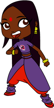 Sally Bollywood One Foot Forwards