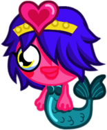 Cali the Valley Mermaid Looking To the Left