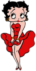 Betty Boop Marilyn Monroe Moment