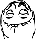 Mouth Closed Troll Face