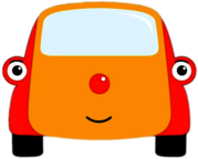 Plim Plim's Car Tuni Smiling