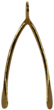 Gold Wishbone