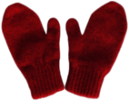 Pair Of Red Mittens