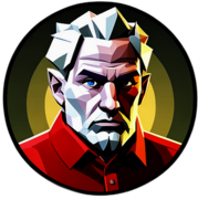 Larry Munro, Dark Horse Comics Character - Circle App Icon | Fan Art
