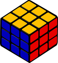 Solved Rubik's Cube