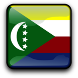 Comoros Island Flag Icon