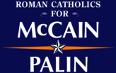 Roman Catholics  for McCain - Palin