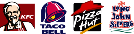 KFC - Taco Bell - Pizza Hut - Long John Silver's
