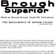 Brough Superior (c. 1939)