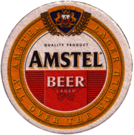 Amstel Beer Coaster