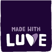 Made with LUVE logo square