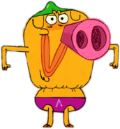 Hubert & Takako At the Pool