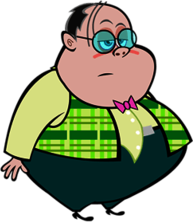 Lucky Fred Character Mr Tonsils