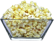Plate Of Popcorn