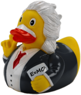Albert Einstein Rubber Duck