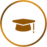 instagram icon gold training student hat