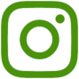 Instagram logo light green