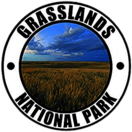 Grasslands National Park Round Sticker