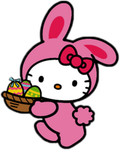 Hello Kitty Easter Bunny