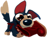 Farm Heroes Saga Hunter the Puppy Eating Boot