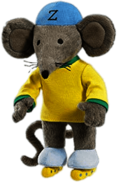 Rastamouse Character Zoomer Soft Toy