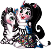 Enchantimals Zelena Zebra