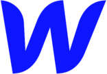 Webflow blue W logo icon