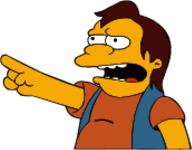 NELSON MUNTZ(LOS SIMPSONS)