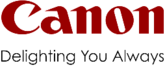 Canon logo and slogan