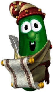 Larry the Cucumber As Scribe