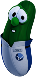 Larry the Cucumber As Cuke