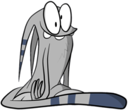 Waffle Looking Crazy