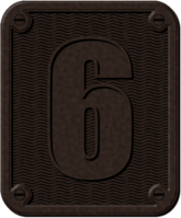 Door Sign Number 6