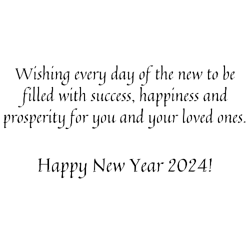 New Year 2024 Prosperity
