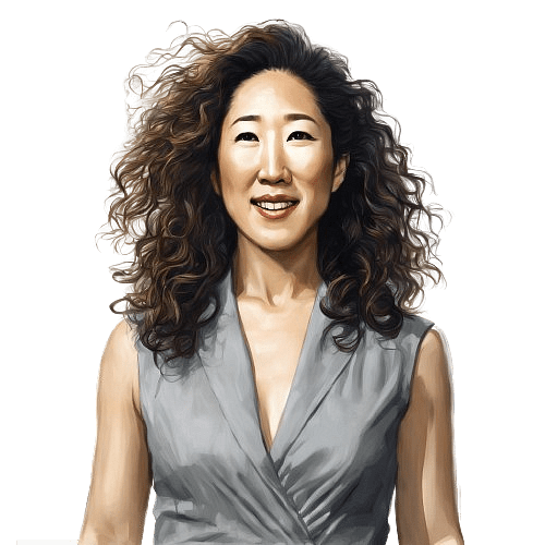 Sandra Oh Portrait