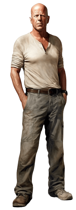 Bruce Willis full body