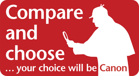 Canon Compare and choose