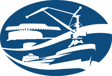 River port of Volgograd