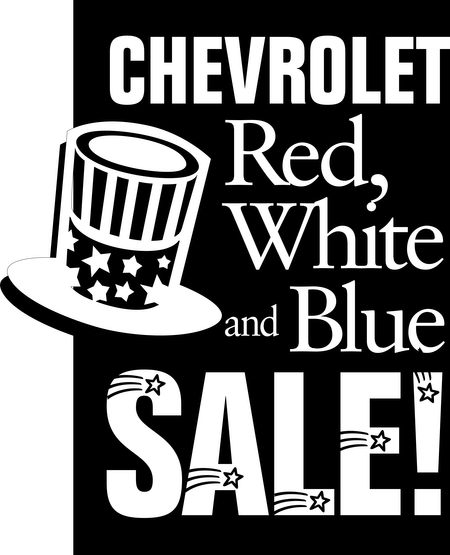 Chevrolet Red White Blue