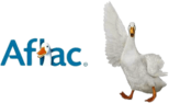 Aflac logo and duck