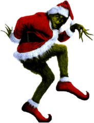 Christmas Grinch Santa Claus