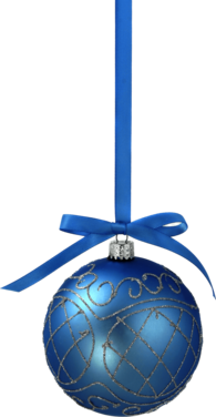 Christmas Blue Ball