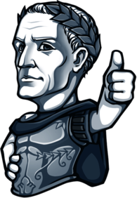 Caesar Sticker