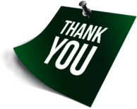 Thank You Post It Note