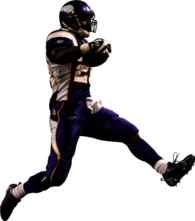 Adrian Peterson Side View