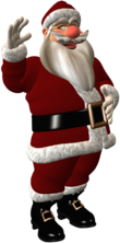 Santa Claus Waving
