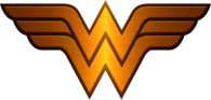 Wonder Woman Logo Metallic
