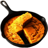 Cornbread in Pan