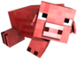Minecraft Pig Lying Down