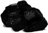 Set Of Coal Stones